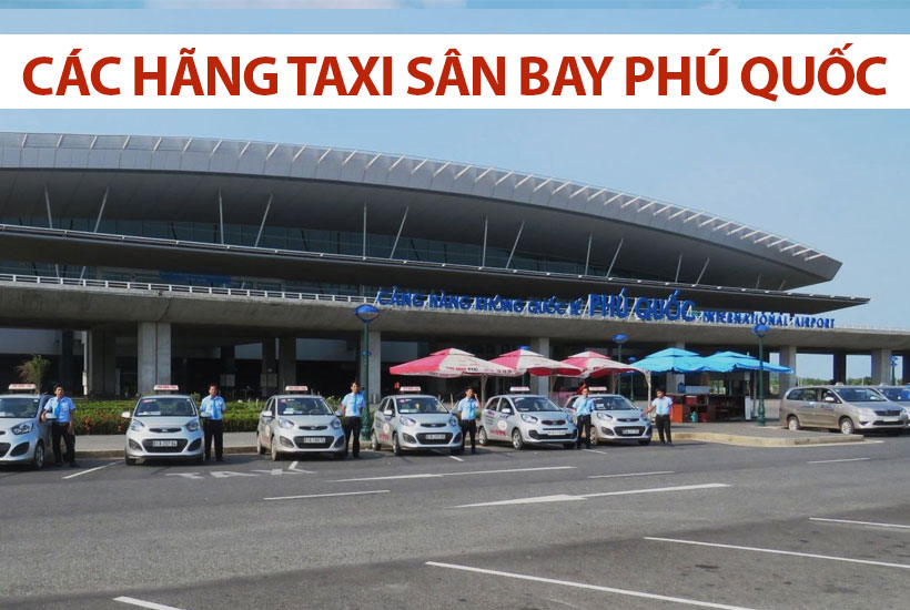 Các hãng taxi uy tín ở sân bay Phú Quốc